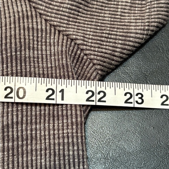 Torrid Charcoal Mini Rib Knit Fit And Flare Dress - Picture 7 of 13